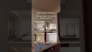 Create these in minutes with AI #midjourneyinteriors #aiindesign #interiordesign #interiordesigner
