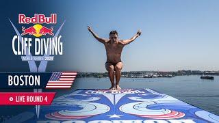 Cliff Diving in Boston, USA | ROUND 4 | Red Bull Cliff Diving World Series 2024