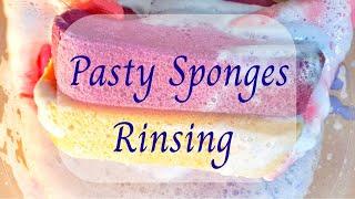 Pasty Sponge Rinsing  ️ | TheArtOfFoam