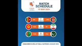 Kyrgyzstan - Iran. Cava Volleyball Nations League 2024