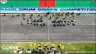 Ccnhs Fighting Falcons Drum and Bell Corps. 1st runner-up 2023