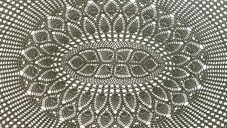 Crocheted tablecloth, Elena, part 6 of 6