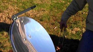 Parabolic Solar Cooker Test