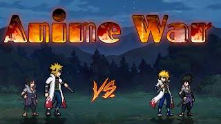 Minato Hokaage & Sasuke (Om Hy) VS Yellow Flash Minato & Sasuke Indra in Jump Force Mugen