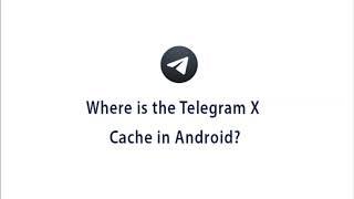 Telegram X cache file location in Android