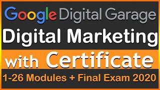 FULL COURSE | FUNDAMENTALS OF DIGITAL MARKETING | Digital Garage | with Certification | Alpha Gyan