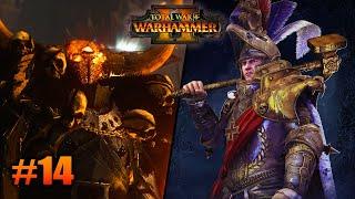 НОВЫЙ ПРОТИВНИК - ОРКИ ► Total War: WARHAMMER 2 прохождение за империю #14