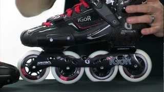 Seba Igor Pro Model Freestyle Slalom Inline Skates 2012