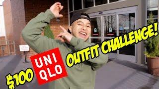 THE $100 UNIQLO OUTFIT CHALLENGE!! (THE ESSENTIALS)