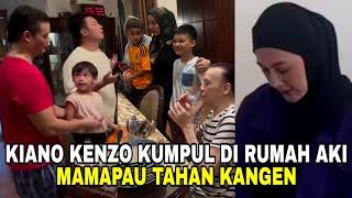 MAMAPAU CURHAT KANGEN ANAK2..BAIM CUEK BAWA KIANO KENZO KUMPUL KELUARGA