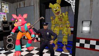 АНИМАТРОНИКИ ПУГАЮТ ОХРАННИКА FNAF COOP АПРЕЛЬ ► Garry's Mod