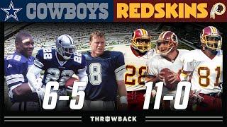 BIG TIME NFC East Matchup! (Cowboys vs. Redskins 1991, Week 13)