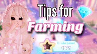 Diamond Farming Tips to Level Up FAST in Royale High