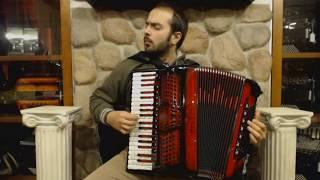 Technical Exercises for Piano Accordion - Lesson 5  - Repeated Notes