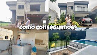 COMO CONSEGUIMOS CONSTRUIR UMA CASA GRANDE COM POUCO DINHEIRO