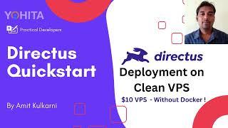 Directus Deployment on $10 VPS in 10 Mins - Without Docker