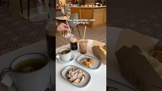 NEW Argentinian Cafe In Houston  ️ #houston #food #foodie #coffee #coffeeshopvibes