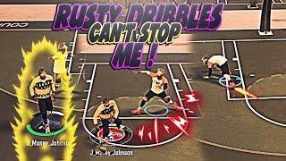 RUSTY DRIBBLES CAN'T STOP ME ! | FIRST TIME PLAYING IN A WEEK | NBA 2K17 MyPARK