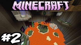 ПОПАЛИ В ЖЕРЛО ВУЛКАНА! - VOLCANO PARKOUR MINECRAFT