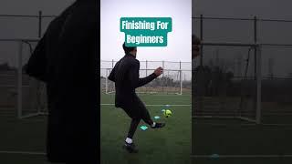 Soccer Finishing Drill For Beginners | How To Score Goals #soccer #football #drill