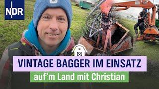 Christian erntet Palmkohl und baggert mit Spezialschaufel Gräben aus  | Folge 2 | NDR auf'm Land