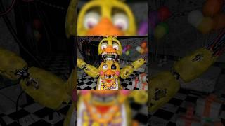 [FNAF] WITHERED CHICA BEATS UP TOY CHICA #fnaf #fivenightsatfreddys #memes #edit