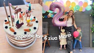 VLOG Mara împlinește 2 ani | Cel mai drăguț tort homemade cu animăluțe | Pregătiri & petrecerea 