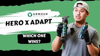  WATERLESS vs RINSELESS WASH – HERO vs ADAPT | Which Armour Detail Product Wins? 