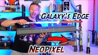 New! Galaxy’s Edge Anakin Skywalker Color Changing Lightsaber VS 3 Neopixels!