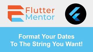 Flutter - How To Format Current Date To Custom String (with the intl package)