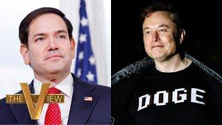 Musk, Rubio Clash In Front Of Trump Per Sources