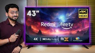 Redmi Smart Fire TV 4K 43 Unboxing & Review ️ | At Just Rs 24,999/- | Fire TV OS 