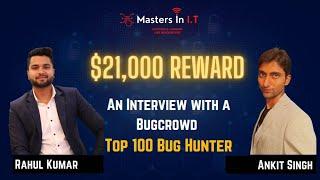 A Roadmap to Bug Bounty | An interview with a Bugcrowd Top 100  Bug Hunter | Hacker | Ankit Singh