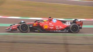 Hamilton - Ferrari F1-23 Track Debut  - Fiorano 22/01/2025  Pure Sound (FULL HD )