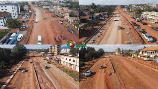 New Santasi To Bekwai Roundabout Road Dualization Project Update.