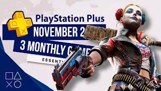 PlayStation Plus Essential November 2024 Monthly Games | PS Plus November 2024