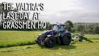 The Valtra's Last Day at GRASSMEN HQ!