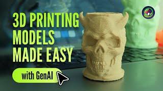 Turn Text into High Poly 3D Models with AI – Ready for 3D Printing!