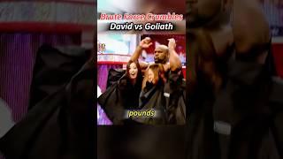 The story of David vs. Goliath will never go out of style#boxing