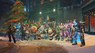 Overwatch 2 новогодний инвент, выбиваем скины