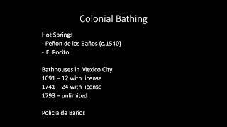 Virtuous Waters: Mineral Springs, Bathing and Infrastructure in Mexico, Casey Walsh