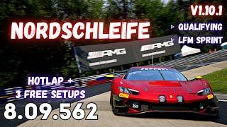 FERRARI 296 GT3 | NORDSCHLEIFE 8.09.5 | HOTLAP + FREE SETUP | ACC v1.10