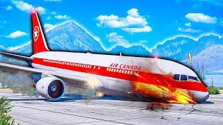 Airplane RAN OUT of Fuel... so I did THIS in GTA 5!