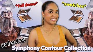 Kaleidos Makeup | Symphony Contour Trios &  Face Illuminators | FULL SWATCHES & DEMO!