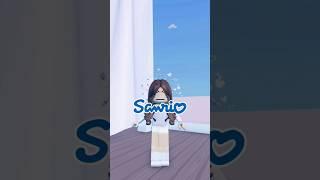 guessing sanrio characters 🩷 | #roblox #sanrio #adoptme #shorts