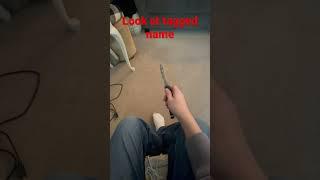 Spar7an flips trick #balisong #balisongtrainer #balisongflipping