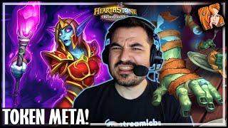 TOKENS ARE OUT OF CONTROL! - Hearthstone Battlegrounds