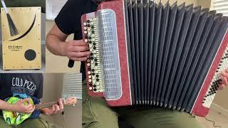 Сектор Газа - Вечером на лавочке (button accordion cover)