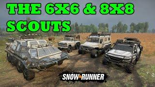 All 6x6 & 8x8 Scout Review: The EARTH EATER And Company!