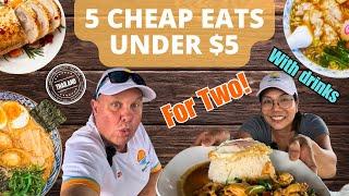 5 UNBELIEVABLE Local PATTAYA Meals for TWO with DRINKS – All Under $5?!  You Won't Believe #3!